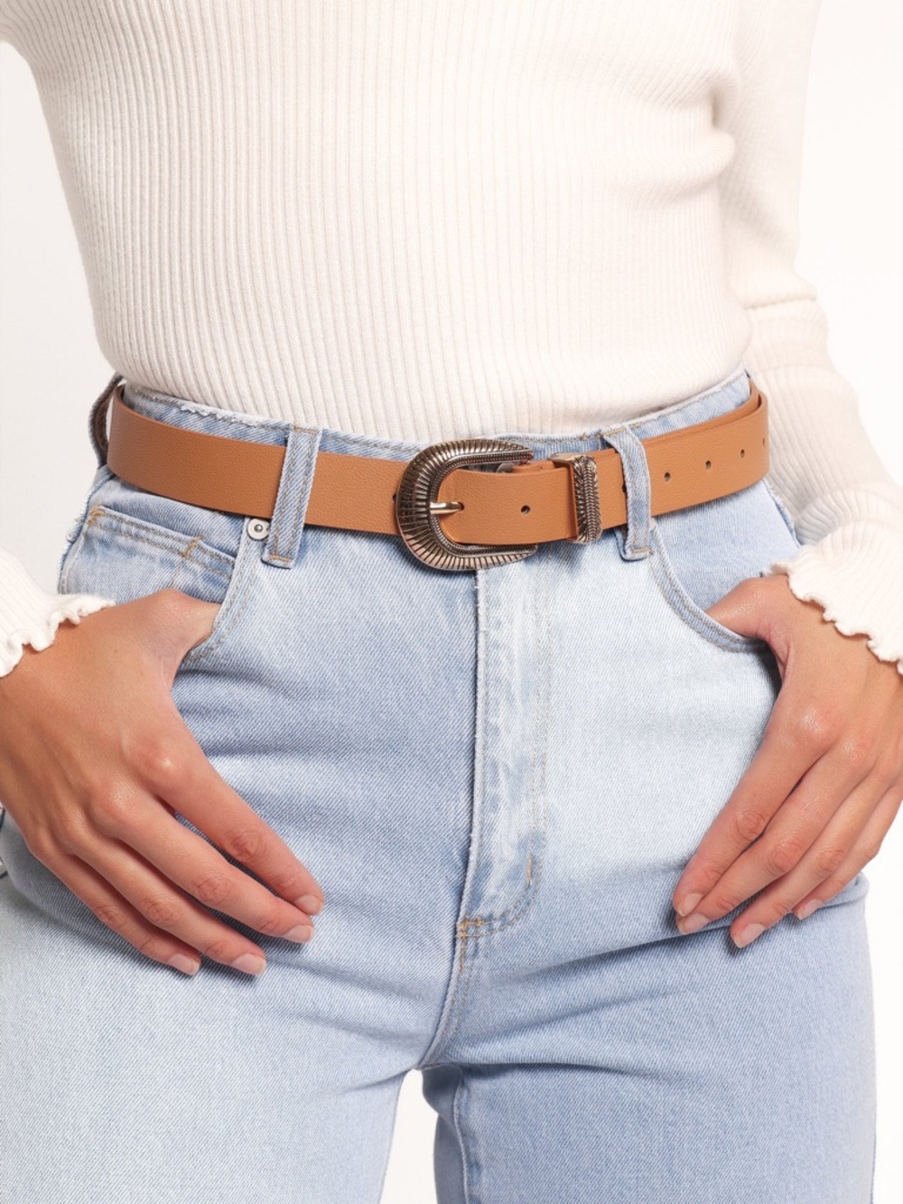 NWT! Brown Buckle Belt